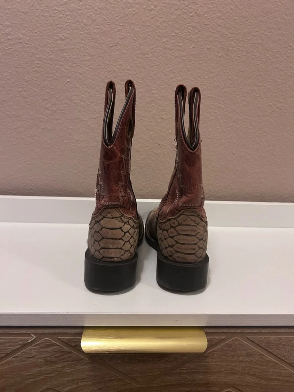 Smoky Mountain Brown Kids Cowboy Boots - Picture 4 of 5